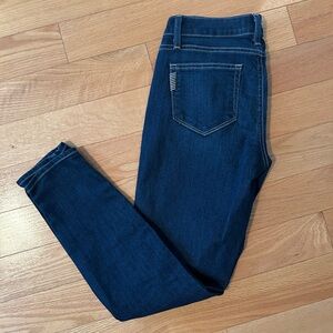 PAIGE Blue Skinny Jeans with Stretch and Tapered Fit